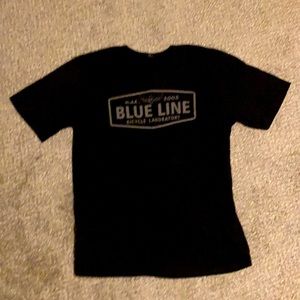 Blue Line Bicycle Laboratory Shirt